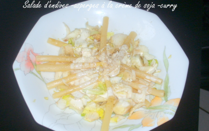 Salade d'endives-asperges