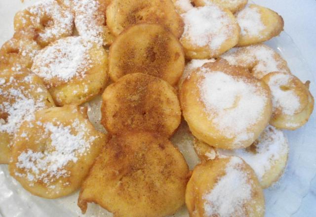 Beignets aux pommes économiques