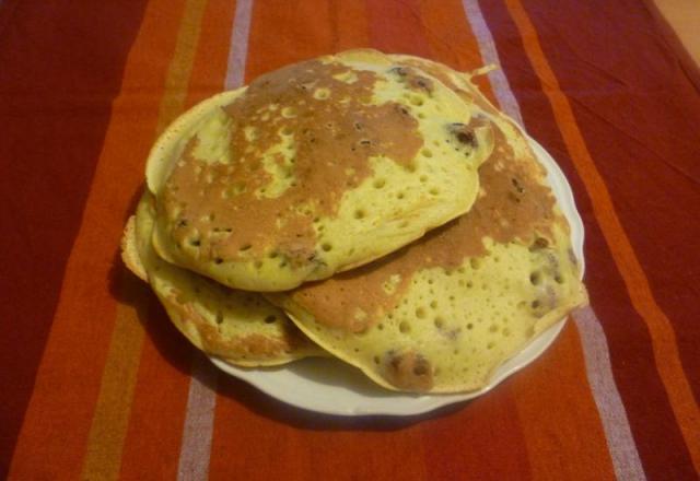 Pancakes aux cranberries