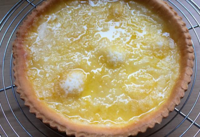 Tarte au sucre blanc