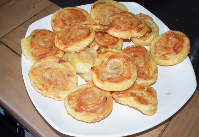 Petits fours au saumon fumé