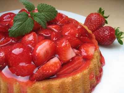 Tarte aux fraises express