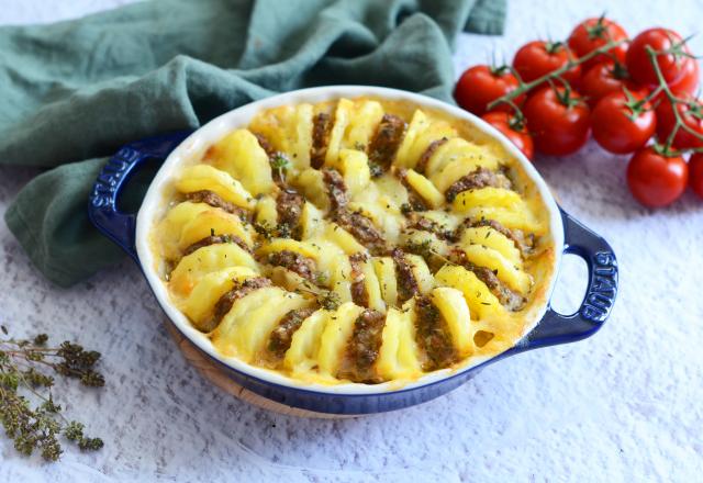 Couronne de pommes de terre à la viande hachée