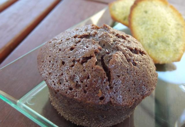 Fondant au chocolat épicé express