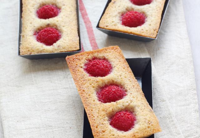 Financiers à la framboise à ma façon