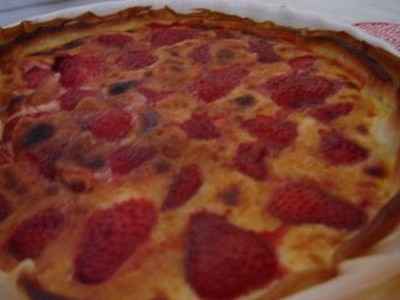 Ma tarte (italienne) aux fraises