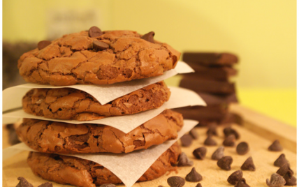 Cookies ultra moelleux tout chocolat