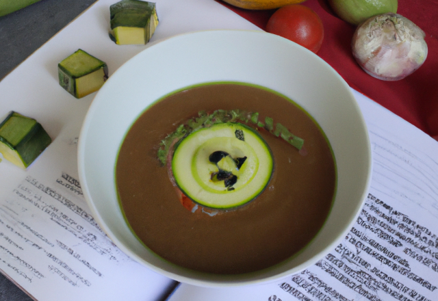 Gaspacho de courgette