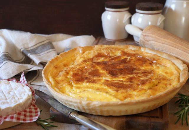 Tarte rapide au camembert