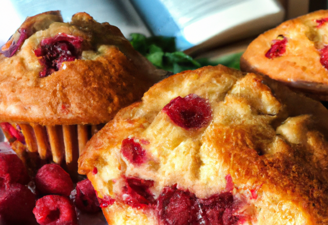 Muffins aux framboises