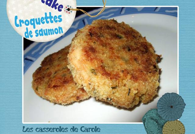 Croquette de saumon - Salmon fish cake