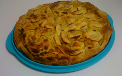 Tarte frangipane poire chocolat