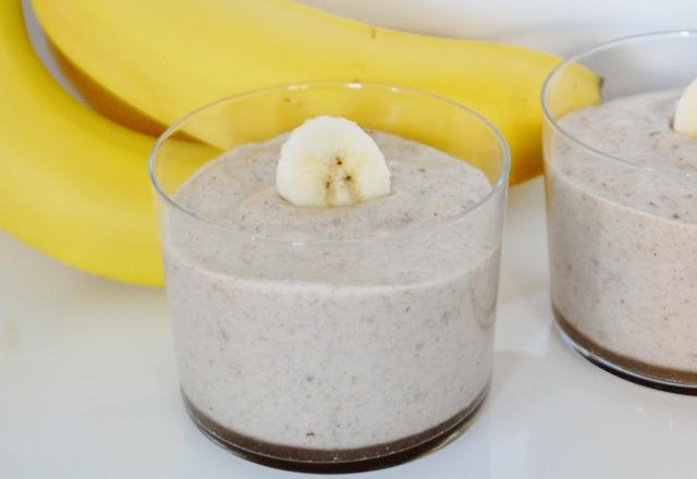 Mousse à la banane maison