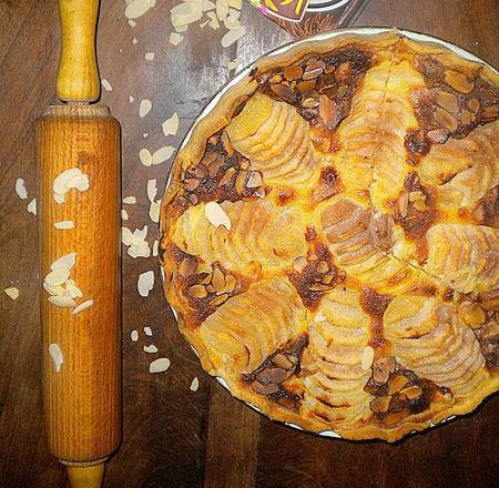 Tarte bourdaloue aux poires St Mamet