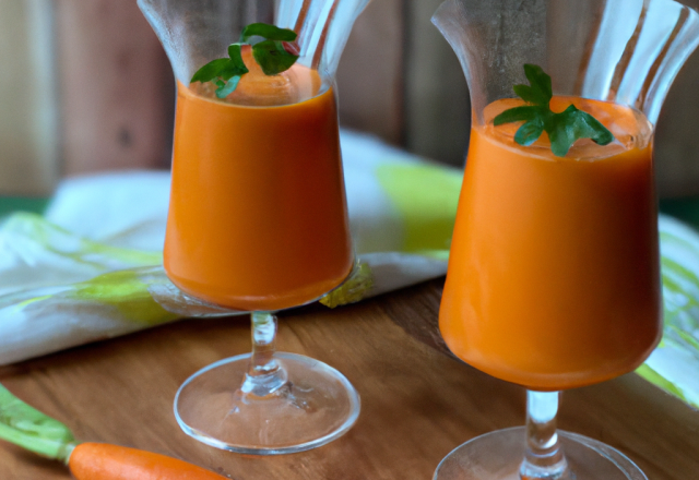 Cocktail aux carottes