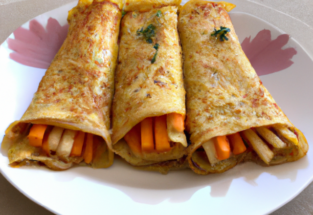 Crêpes de carottes