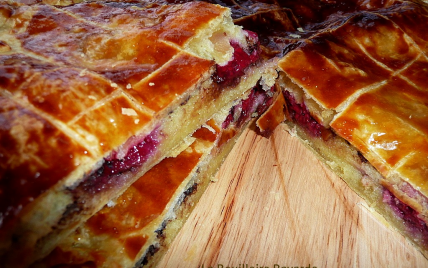 Galette des rois frangipane aux framboises choco & coco