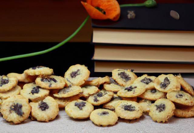 Biscuits apéro légers au pavot