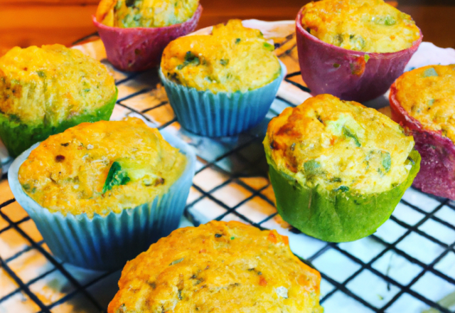 Muffins aux légumes