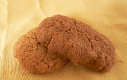 Biscuits à la pulpe de baobab et à la pâte d'arachide