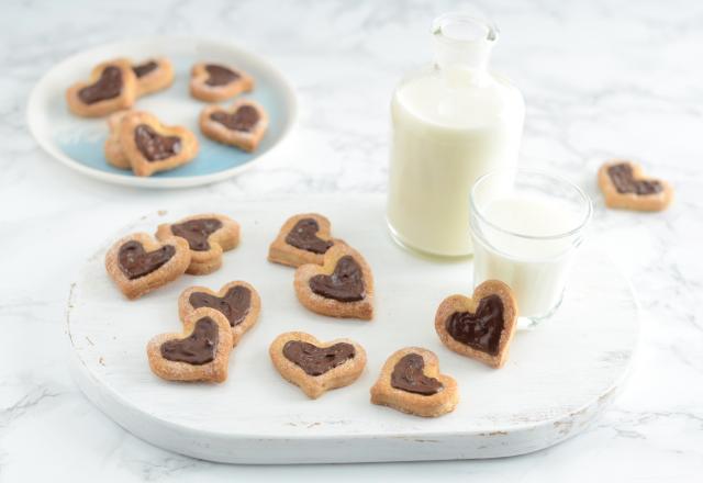 Biscuits petits cœurs