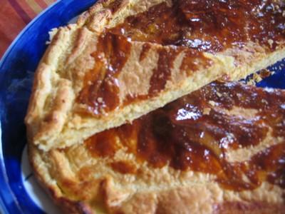 Galette des rois à la crème de calissons