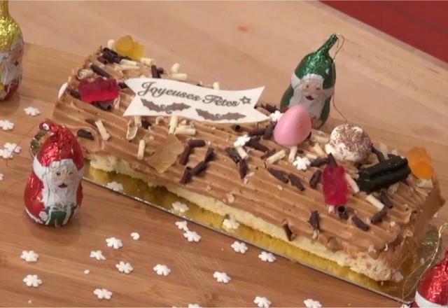 Une bûche de Noël très originale