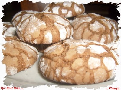 Biscuis éclatés au chocolat