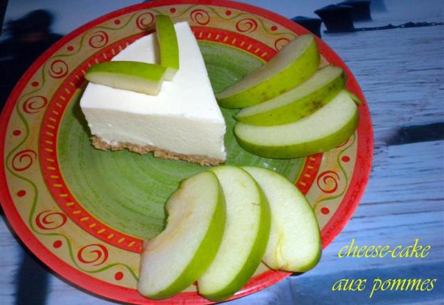 Cheesecake aux pommes