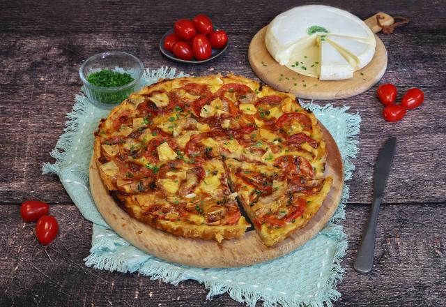 “Ça change” : découvrez notre recette de tarte aux tomates et reblochon parfaite pour terminer l’été avec gourmandise