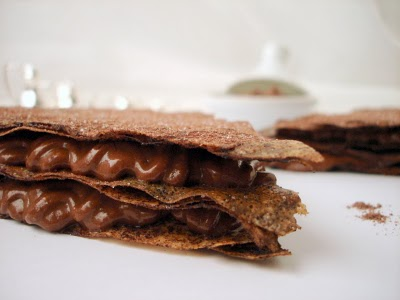 Mille-feuilles tout chocolat