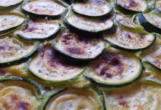 Tarte aux courgettes maison