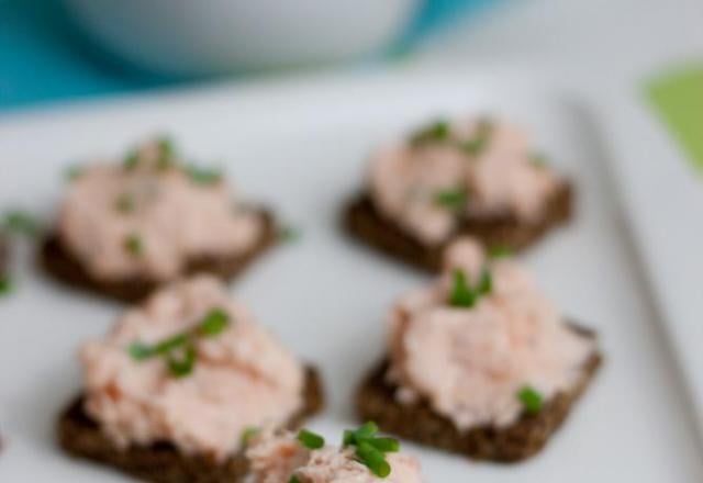 Rillettes de Saumon au fromage frais