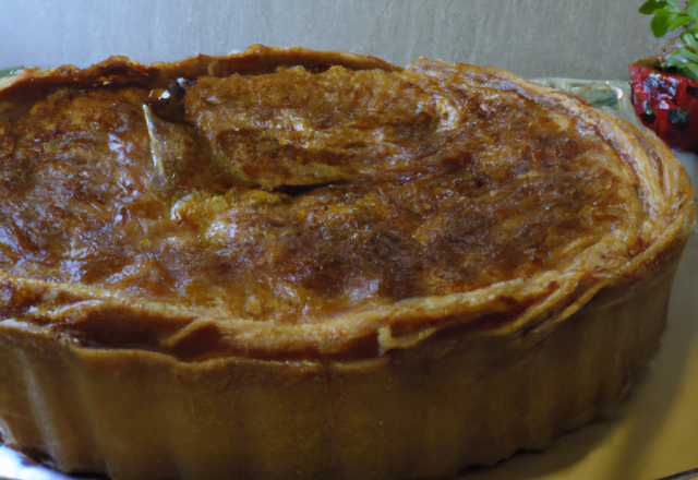 Tourte à la Fourme d'Ambert