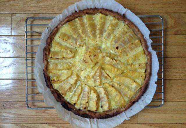 Tarte exotique à l'ananas