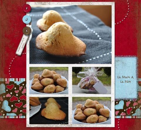 Madeleines à la pâte de speculoos