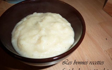 Purée gourmande au chou-fleur