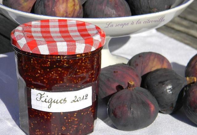 Confiture de figues rapide d'enfance