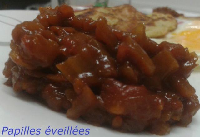 Chutney de tomates et fenouil