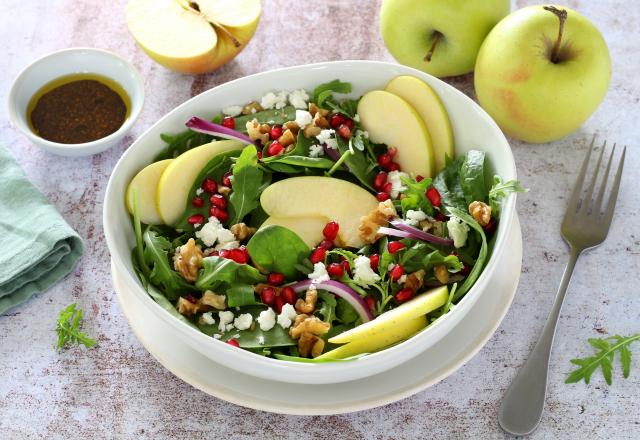 Salade composée aux Pommes du Limousin AOP