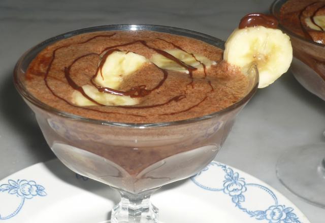 Nuage de lait choco-banane