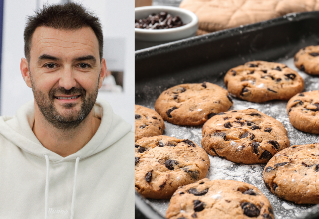 “Je les aime juste à la sortie du four” : Cyril Lignac livre sa recette pour faire des cookies croustillants et fondants comme aux USA