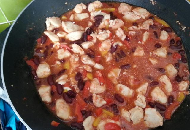 Poulet à la mexicaine facile