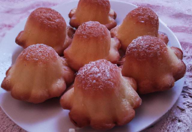 Mini savarin merendine 'lunari'