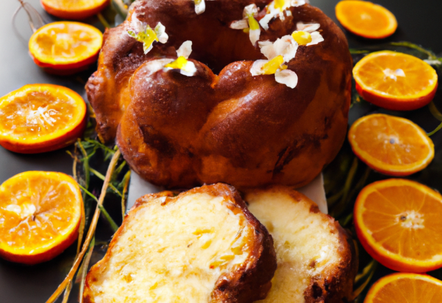 Brioche à la fleur d'oranger