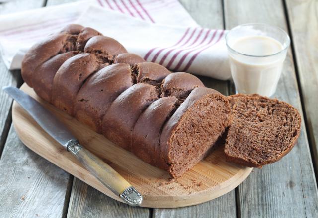 Brioche vegan au chocolat