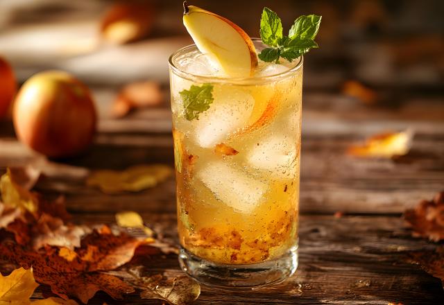 Connaissez-vous l’Aperfall Spritz, le cocktail de l’automne à base de jus de poire et de cannelle ?