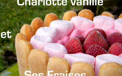 Charlotte vanille et ses fraises ...