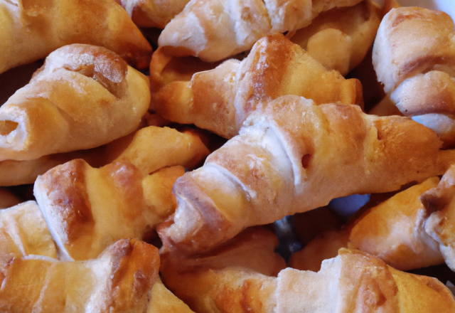 Croissants fourrés pour l'apéro