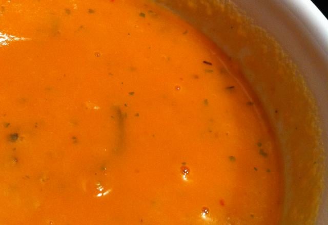 Soupe de citrouille d'Halloween